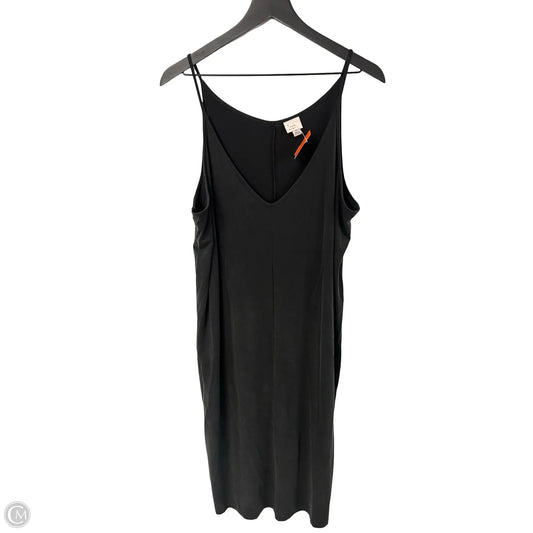 Dress Casual Midi By A New Day In Grey, Size: Xl