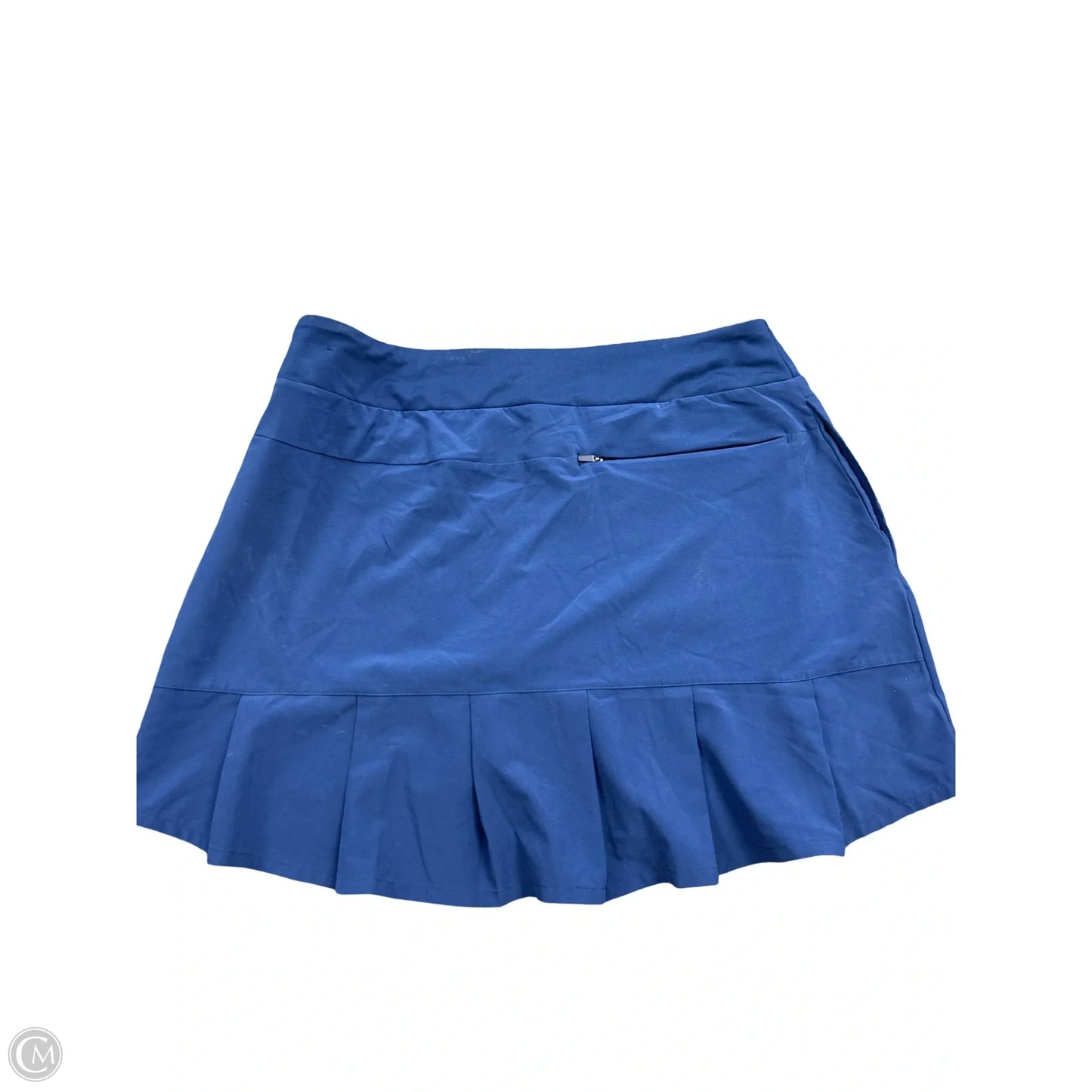 Athletic Skort By Nike In Blue, Size: M