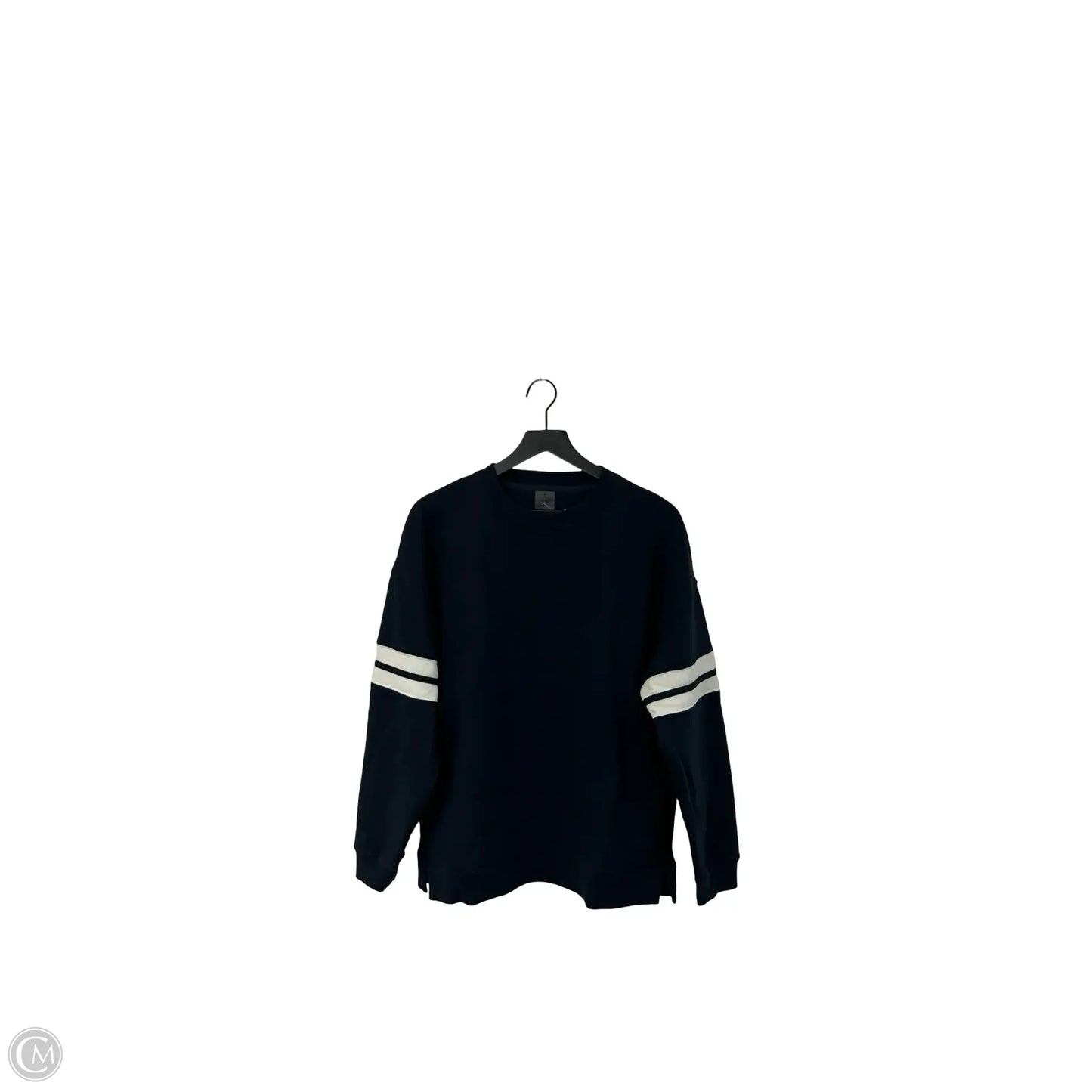 Sweatshirt Crewneck By Danskin In Blue, Size: M