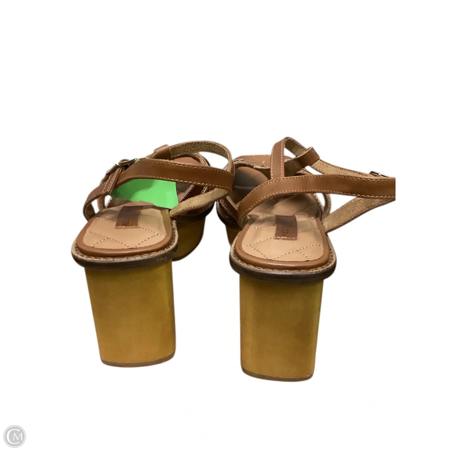 Sandals Heels Platform By Kelsi Dagger In Brown, Size: 9