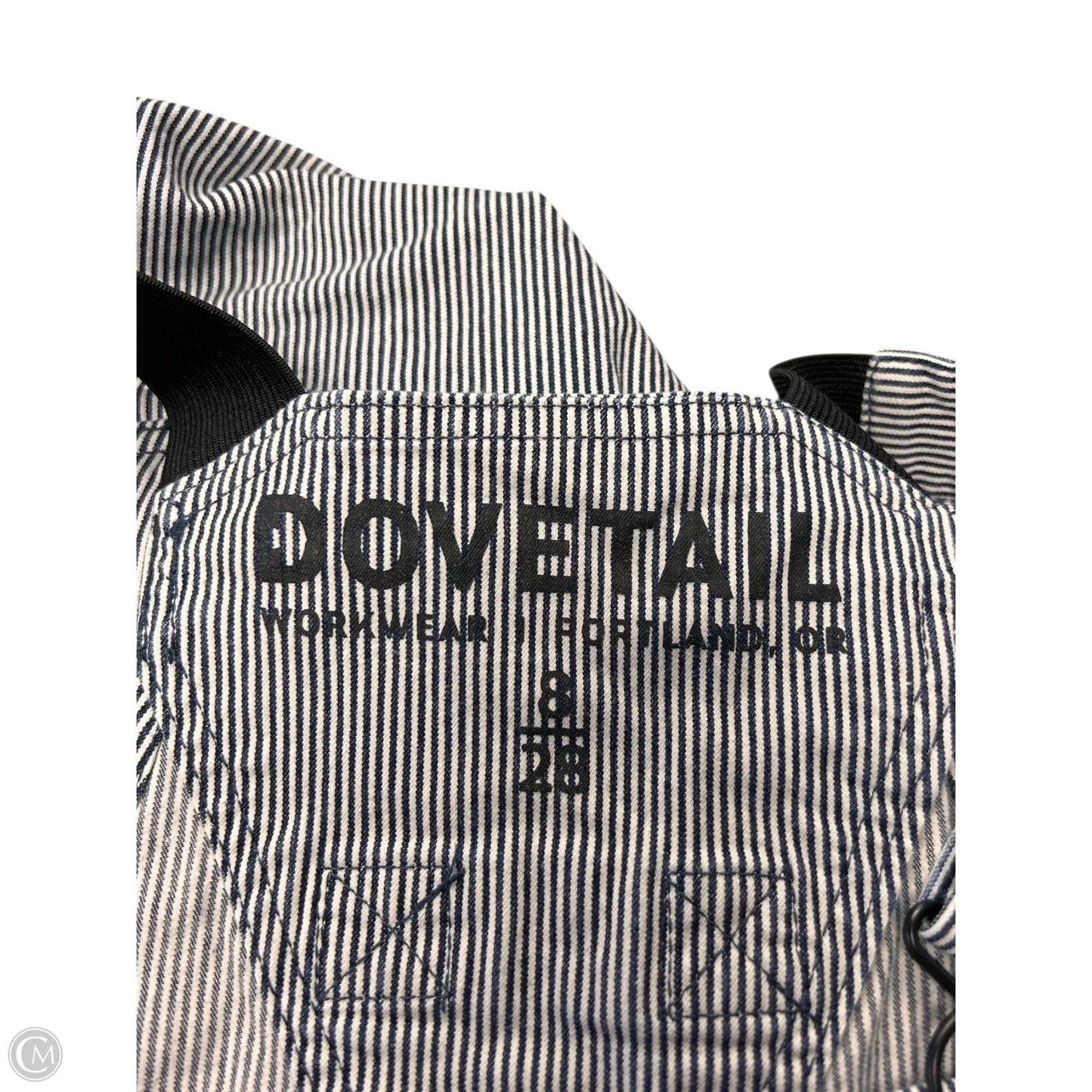 Overalls By Cma In Striped Pattern, Size: 8