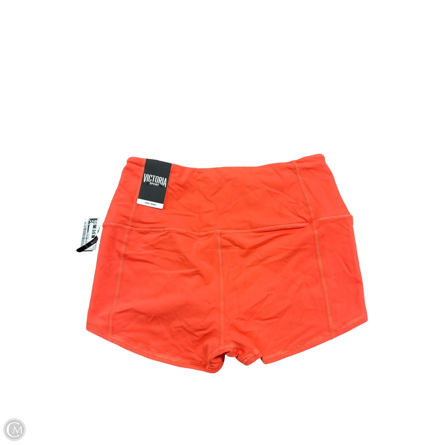 Athletic Shorts By Victorias Secret In Orange, Size: L