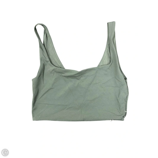 Athletic Bra By Lululemon In Green, Size: Xxs