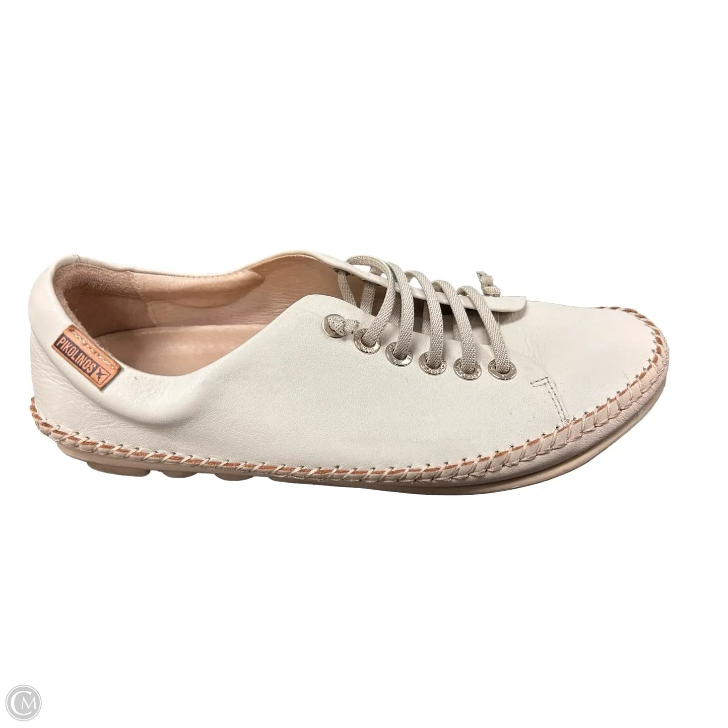 Shoes Flats By Pikolinos In Ivory, Size: 7.5