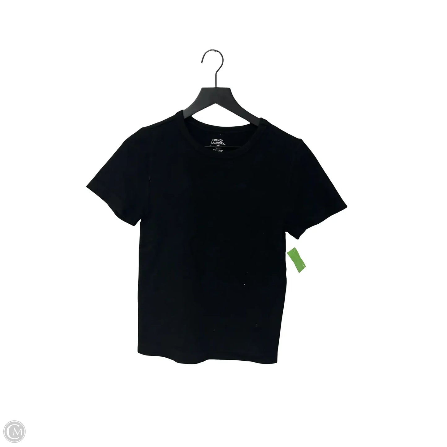Top Short Sleeve Basic By French Laundry In Black, Size: L