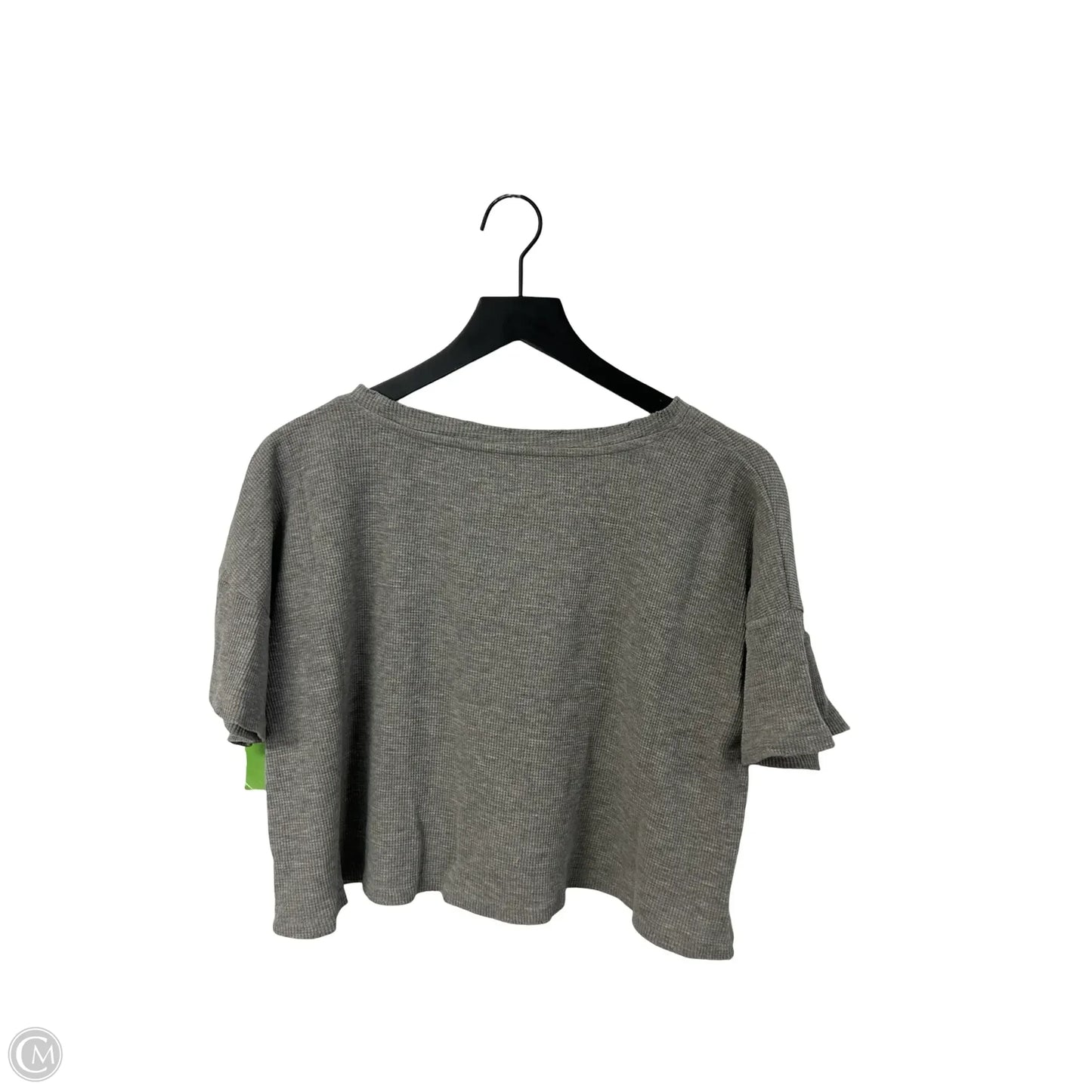 Top Short Sleeve By Clothes Mentor In Grey, Size: S