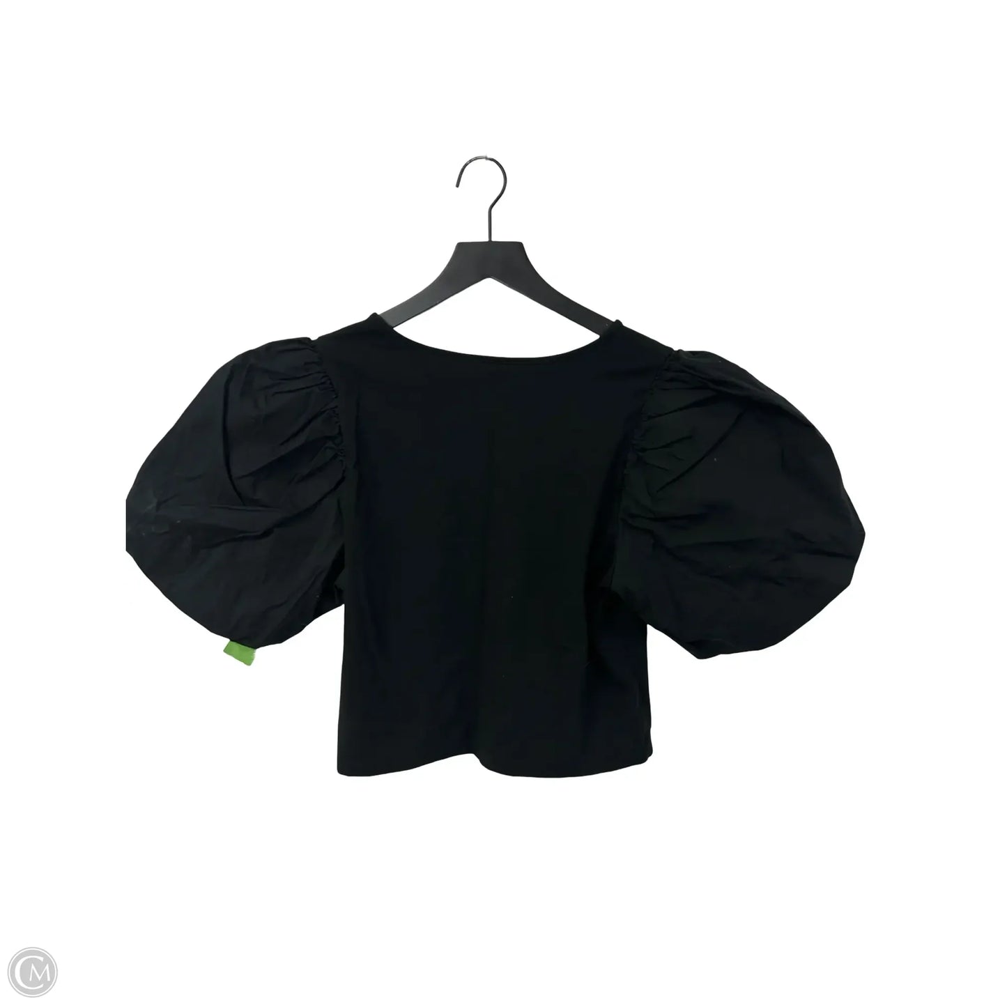 Top Short Sleeve By A New Day In Black, Size: M