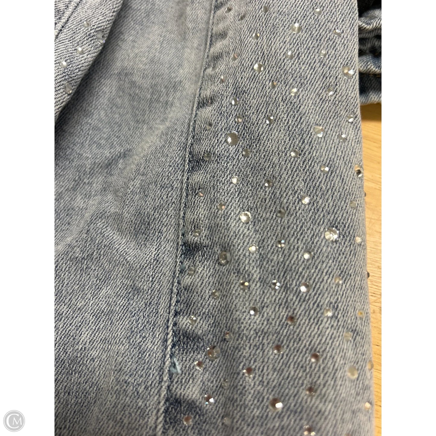 Jeans Flared By Judy Blue In Blue Denim, Size: 4