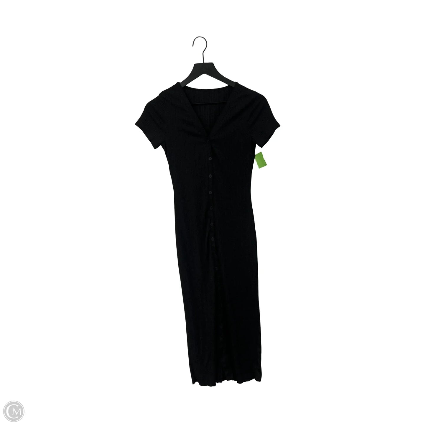 Dress Casual Midi By Clothes Mentor In Black, Size: M