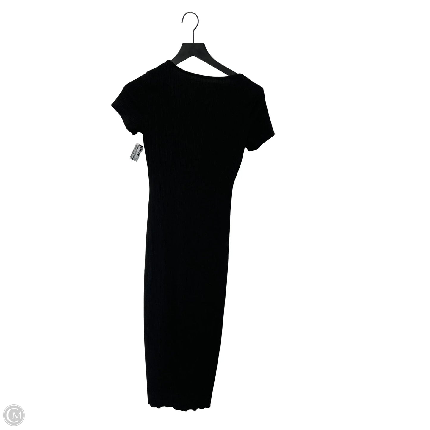 Dress Casual Midi By Clothes Mentor In Black, Size: M