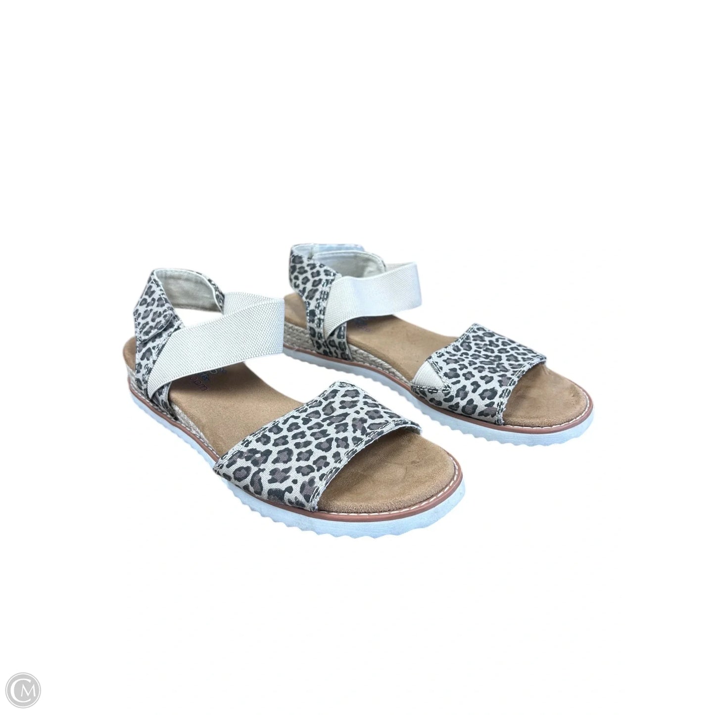 Sandals Flats By Bobs In Leopard Print, Size: 8