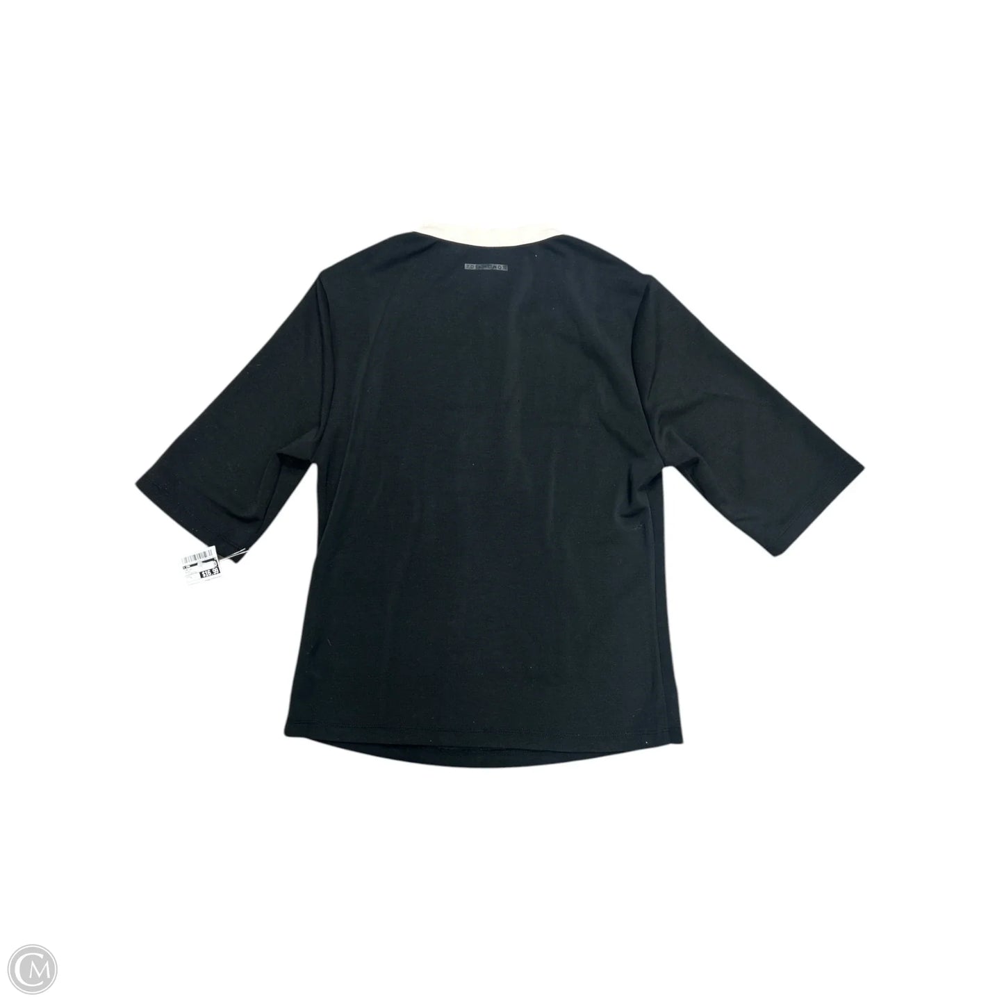 Top Short Sleeve By Cma In Black, Size: L