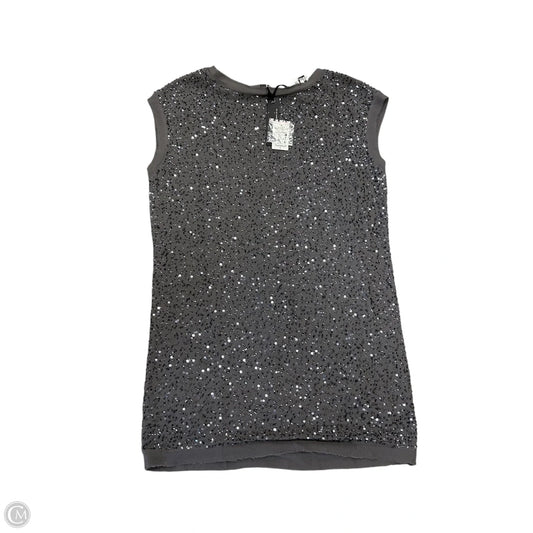 Dress Party Short By Clothes Mentor In Grey, Size: 10