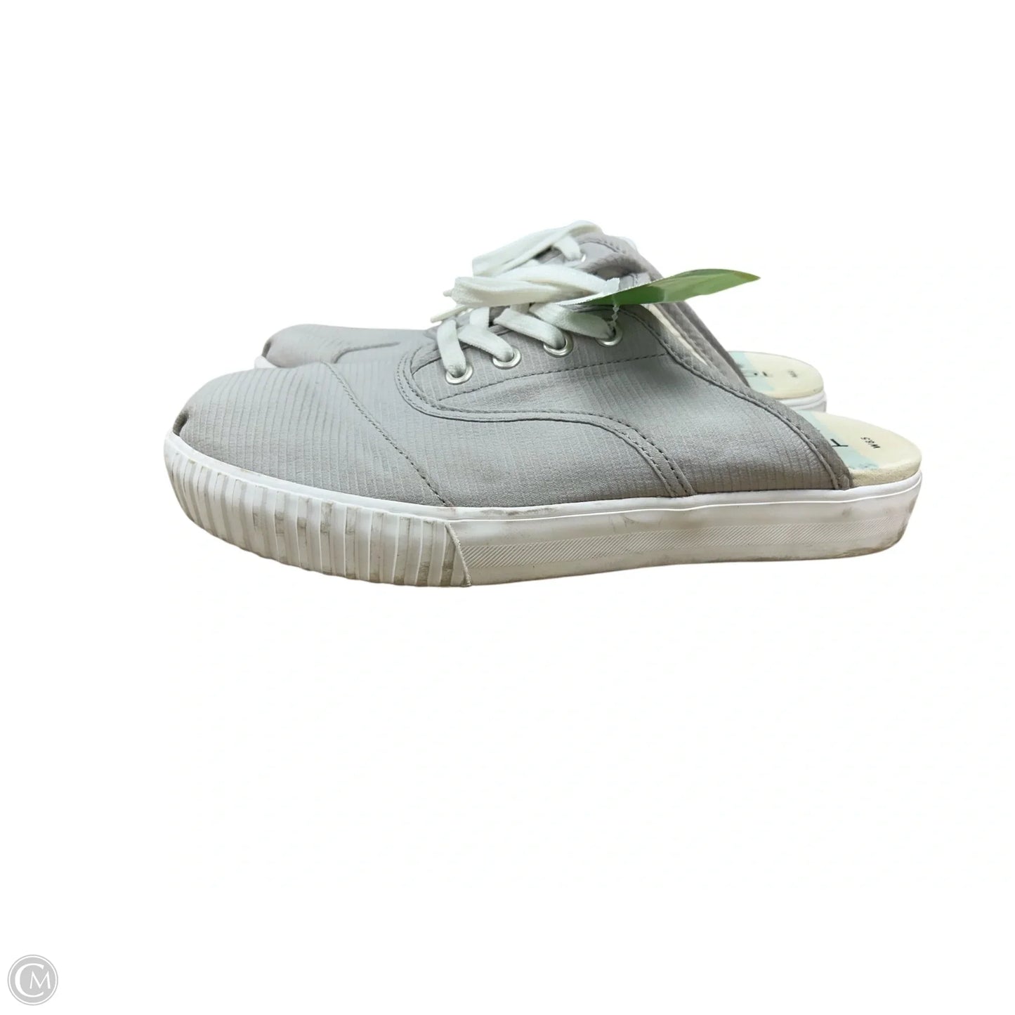 Shoes Flats By Toms In Grey, Size: 8.5