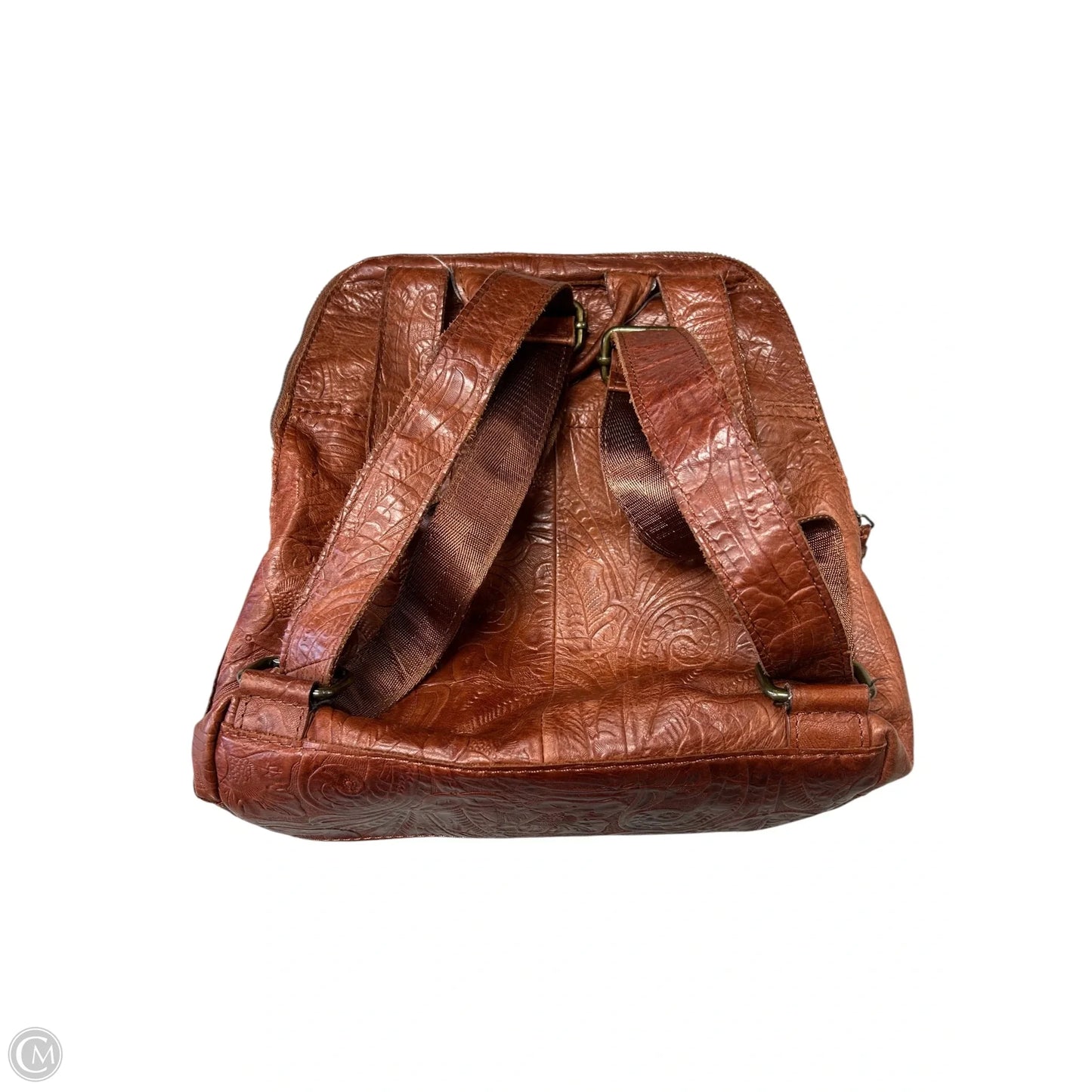 Backpack Leather By Cmc, Size: Medium