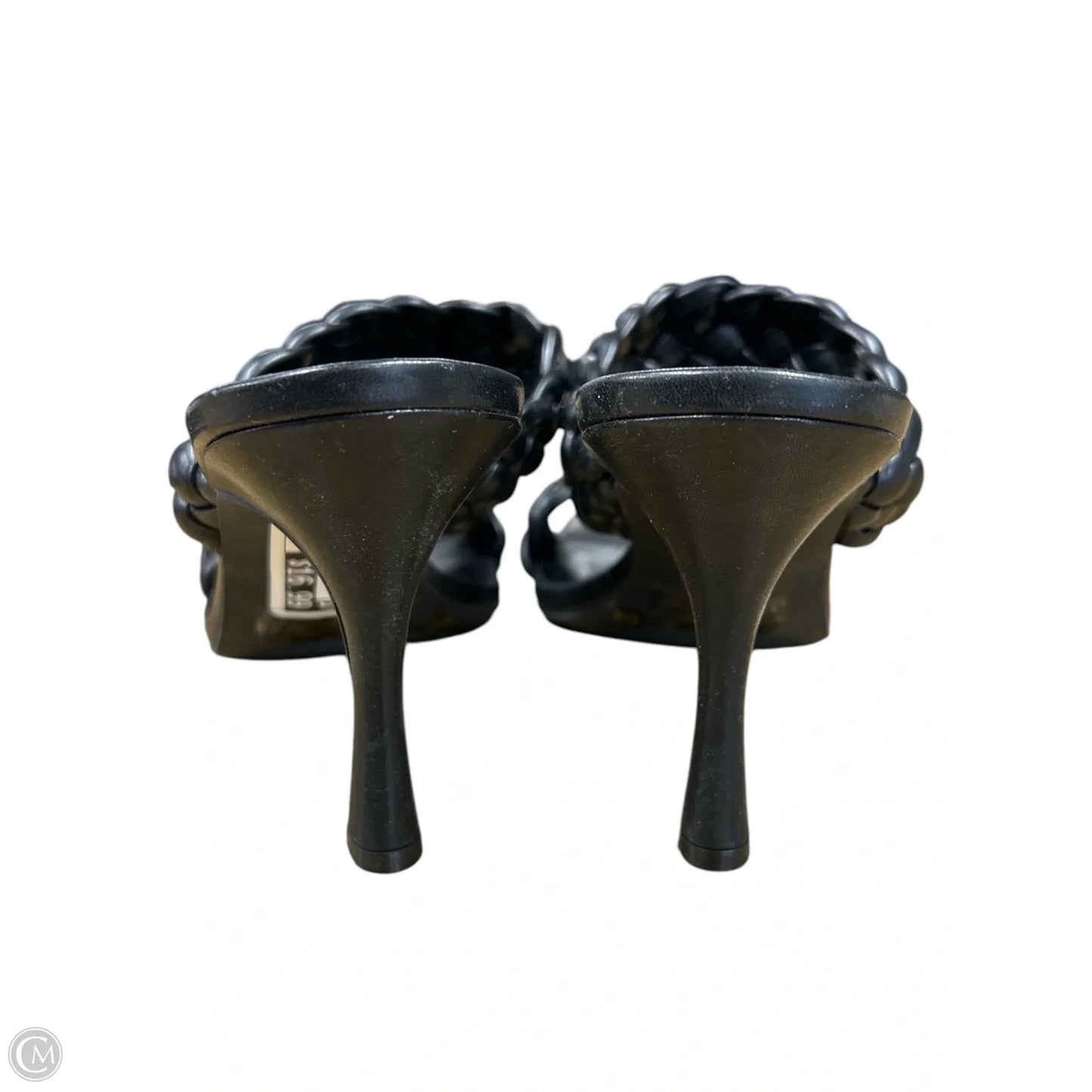 Sandals Heels Kitten By Inc In Black, Size: 9
