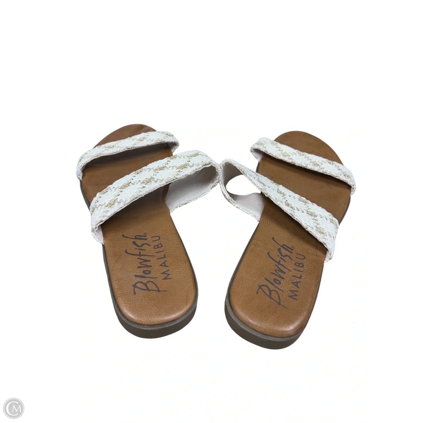 Sandals Flats By Blowfish In Cream, Size: 9.5