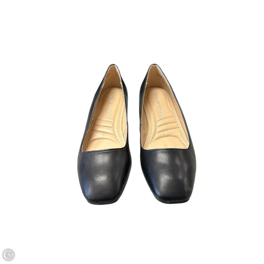 Shoes Heels Wedge By Adrienne Vittadini In Black, Size: 7.5