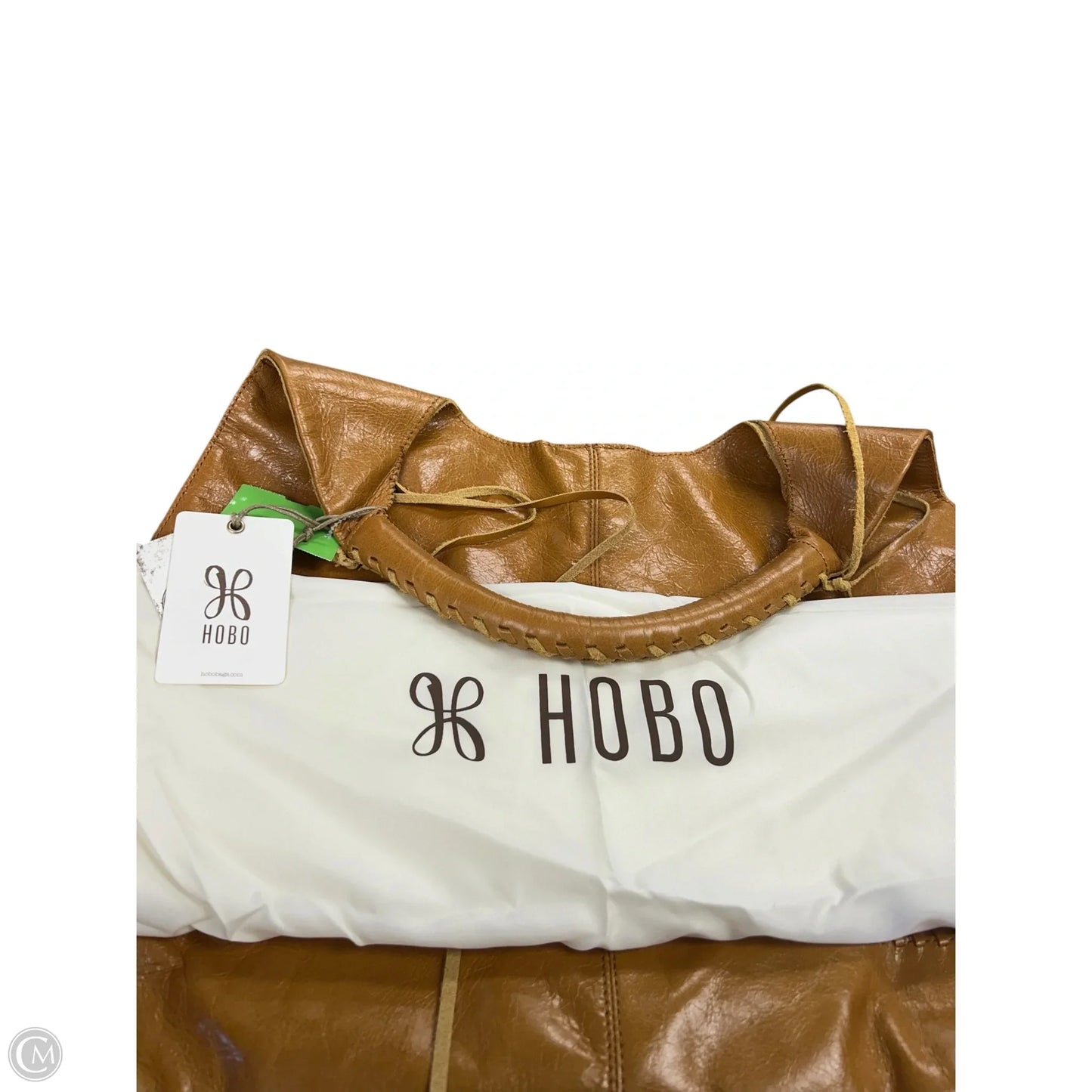Handbag Leather By Hobo Intl, Size: Large