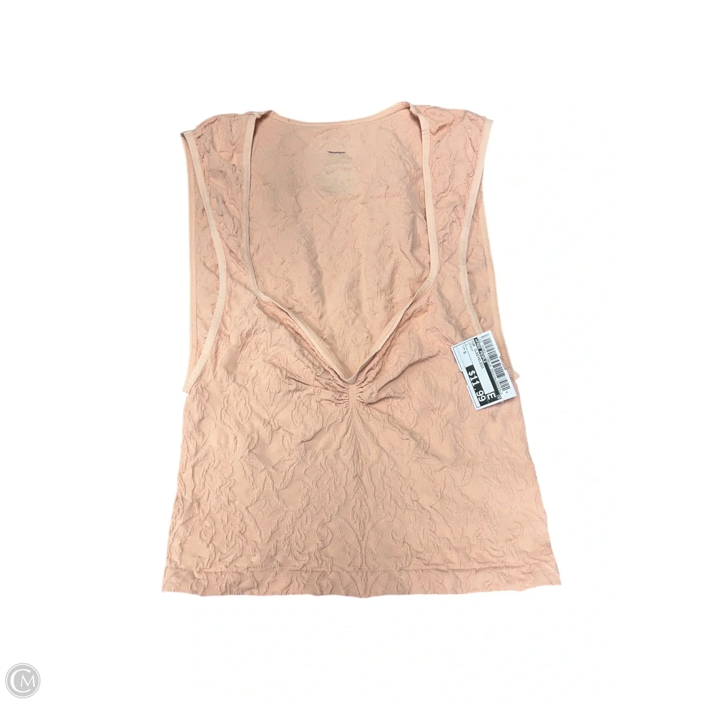 Top Sleeveless By Free People In Peach, Size: S