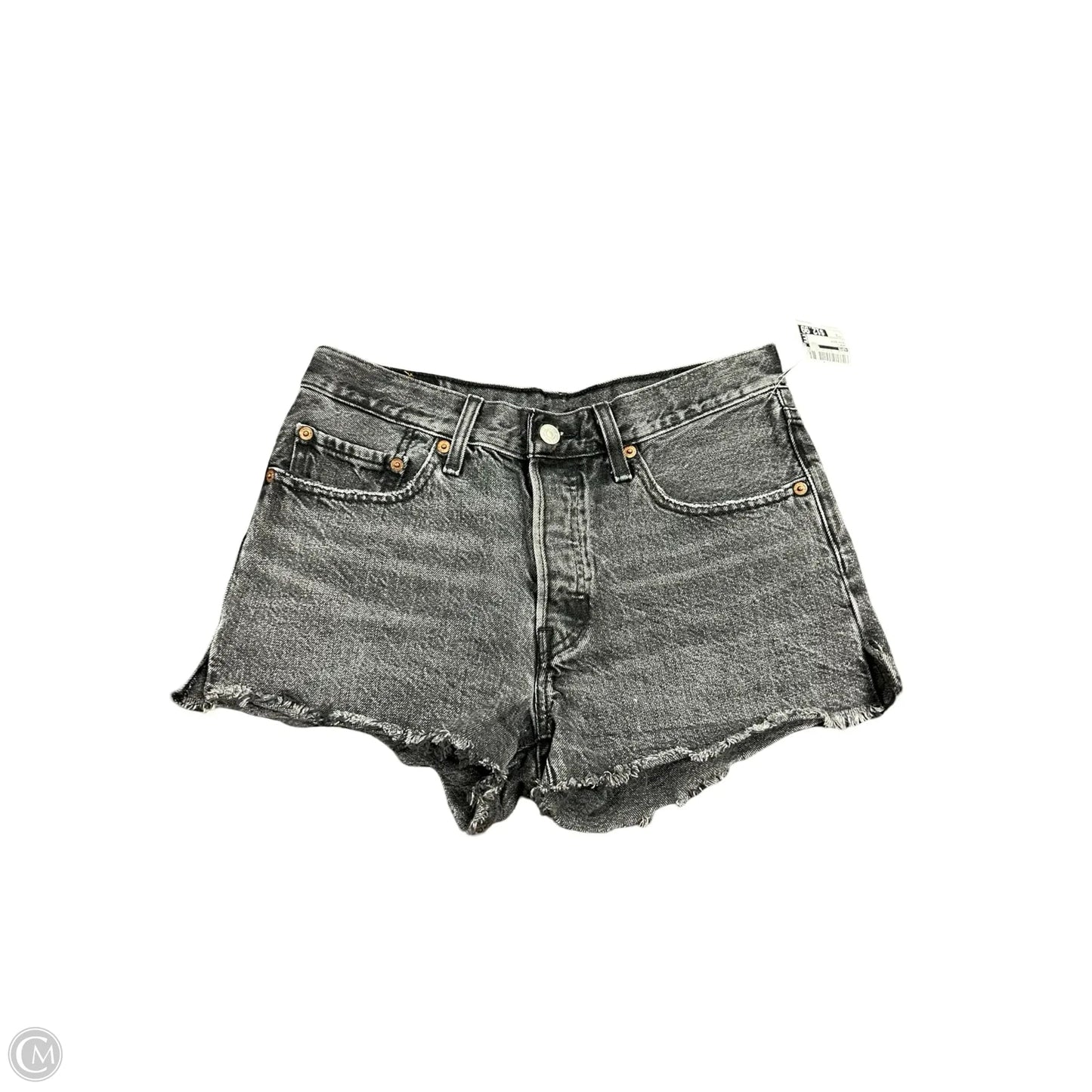 Shorts By Levis In Black Denim, Size: 2