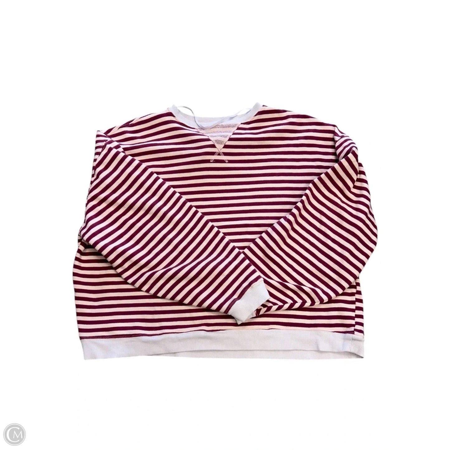 Sweatshirt Crewneck By We The Free In Pink & Purple, Size: S