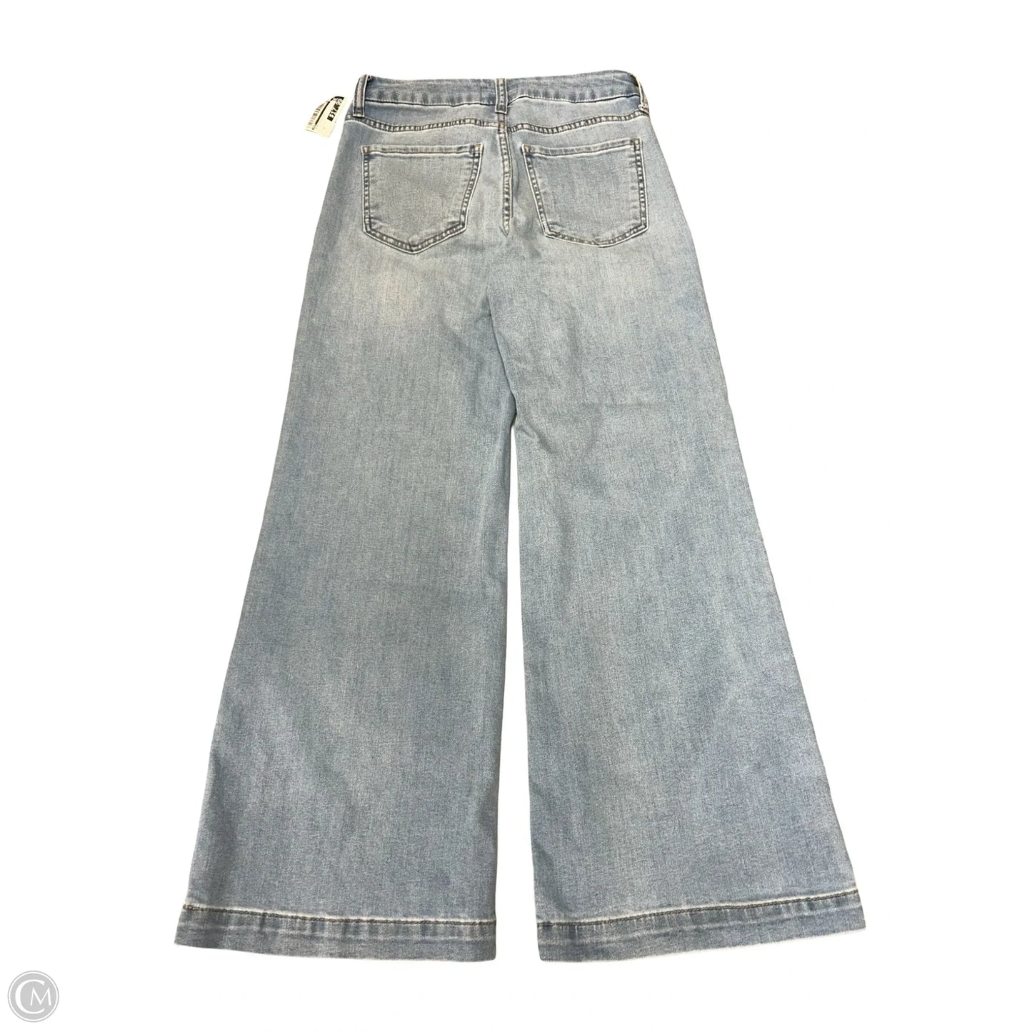 Jeans Wide Leg By Kut In Blue Denim, Size: 0
