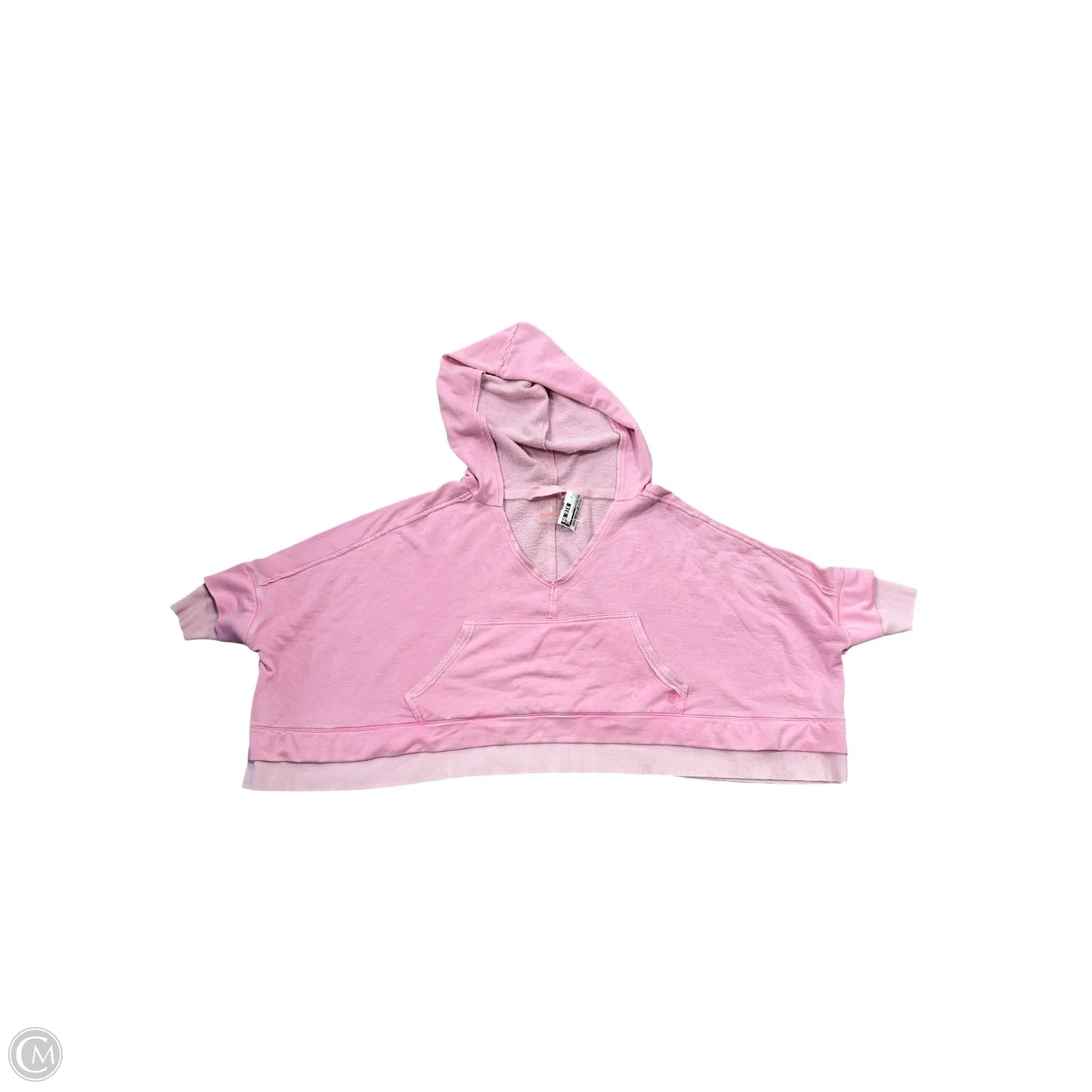 Sweatshirt Hoodie By Free People In Pink, Size: Xs