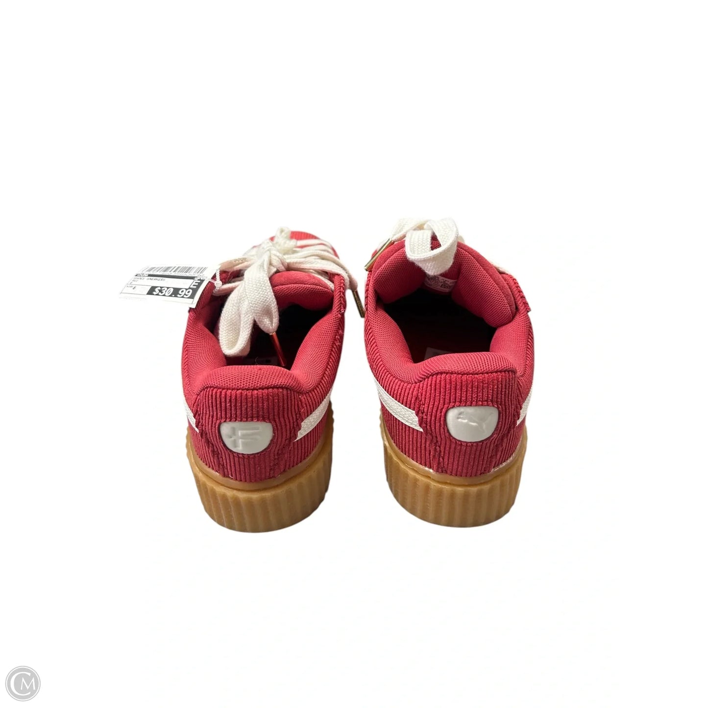 Shoes Sneakers By Puma In Red, Size: 8