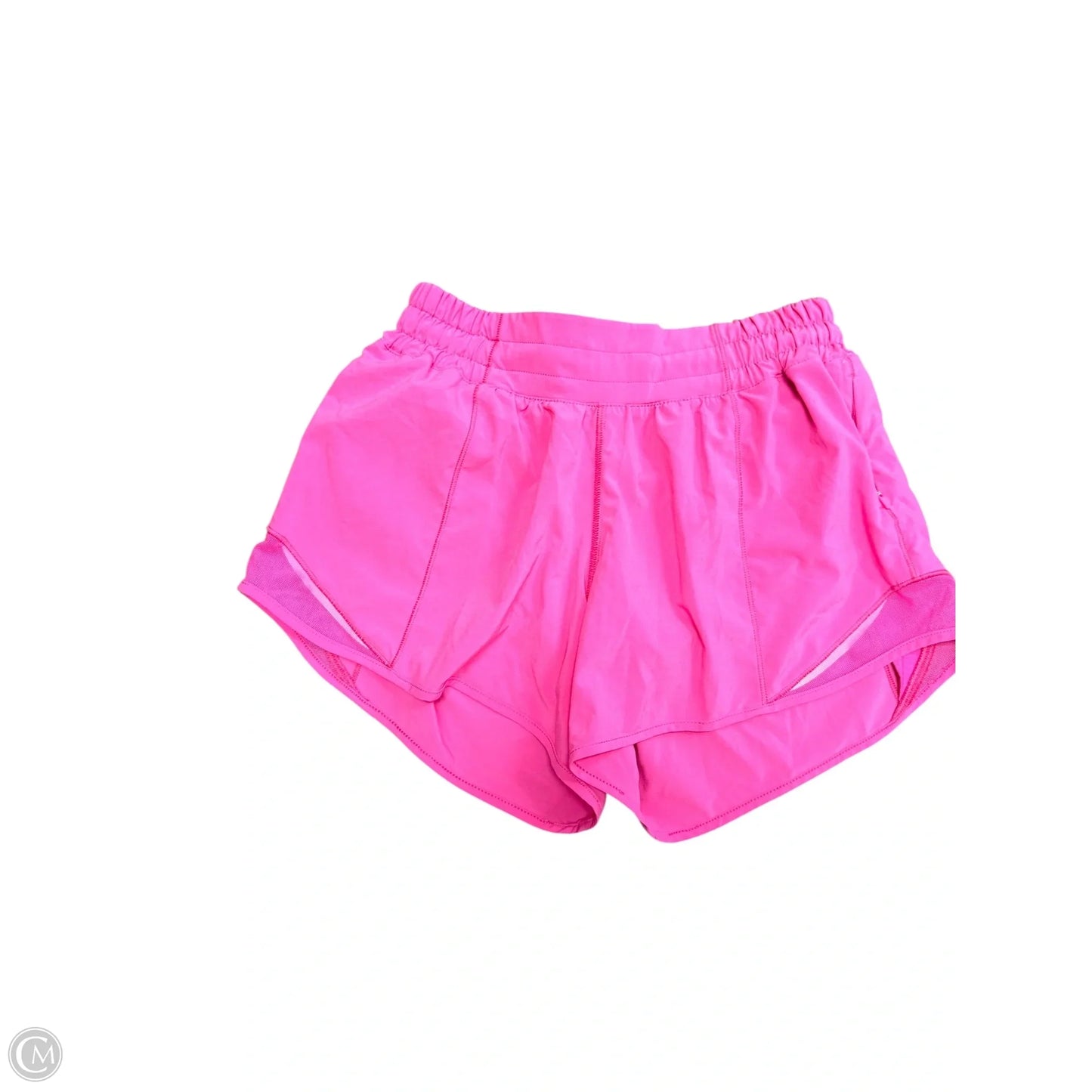 Athletic Shorts By Lululemon In Pink, Size: 4