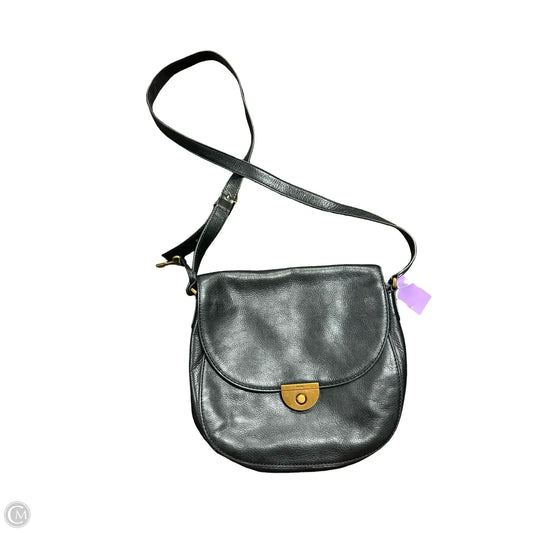Crossbody Leather By Fossil, Size: Medium