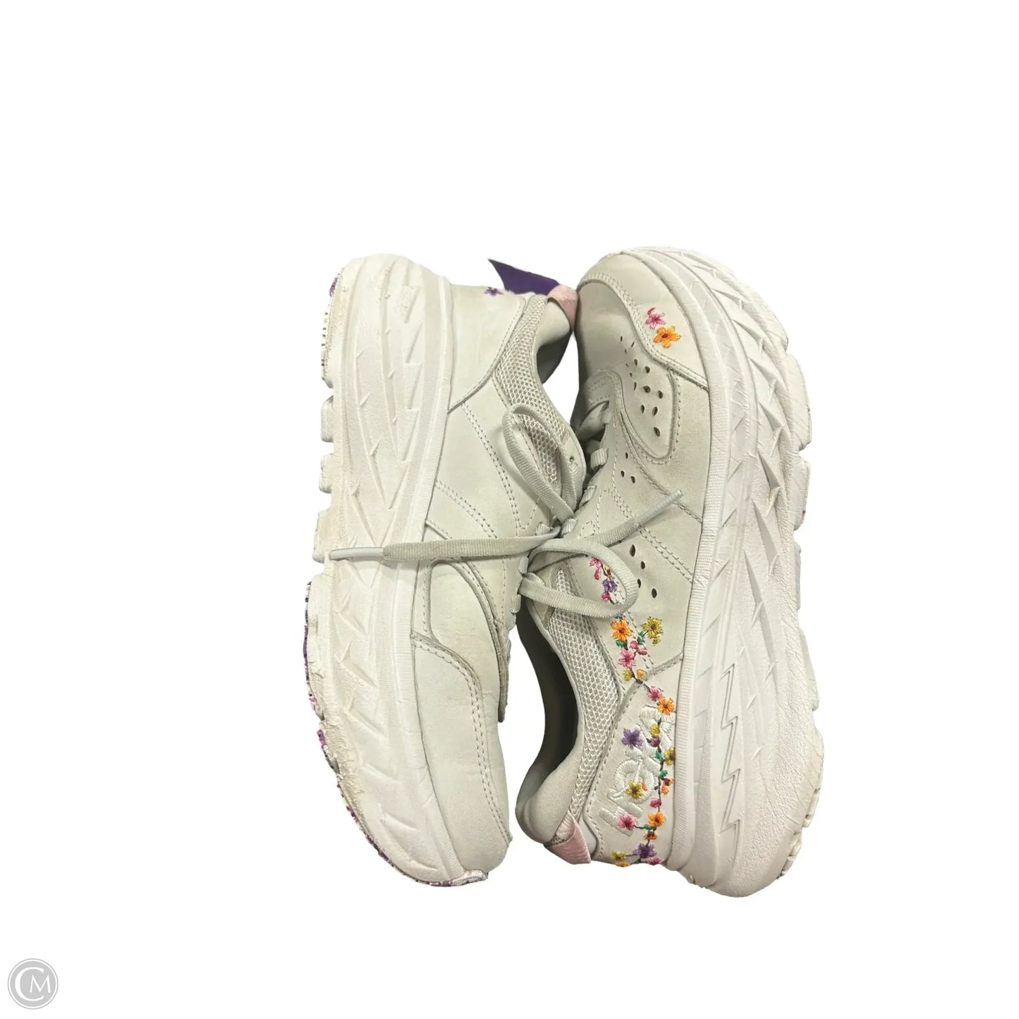 Shoes Athletic By Hoka In Grey, Size: 6.5