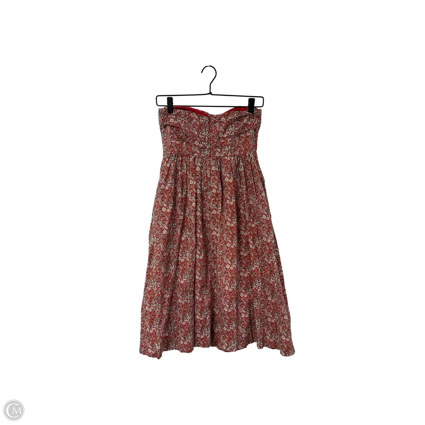 Dress Casual Midi By J. Crew In Floral Print, Size: 0