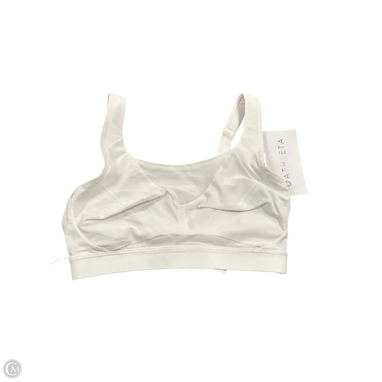 Athletic Bra By Athleta In White, Size: L