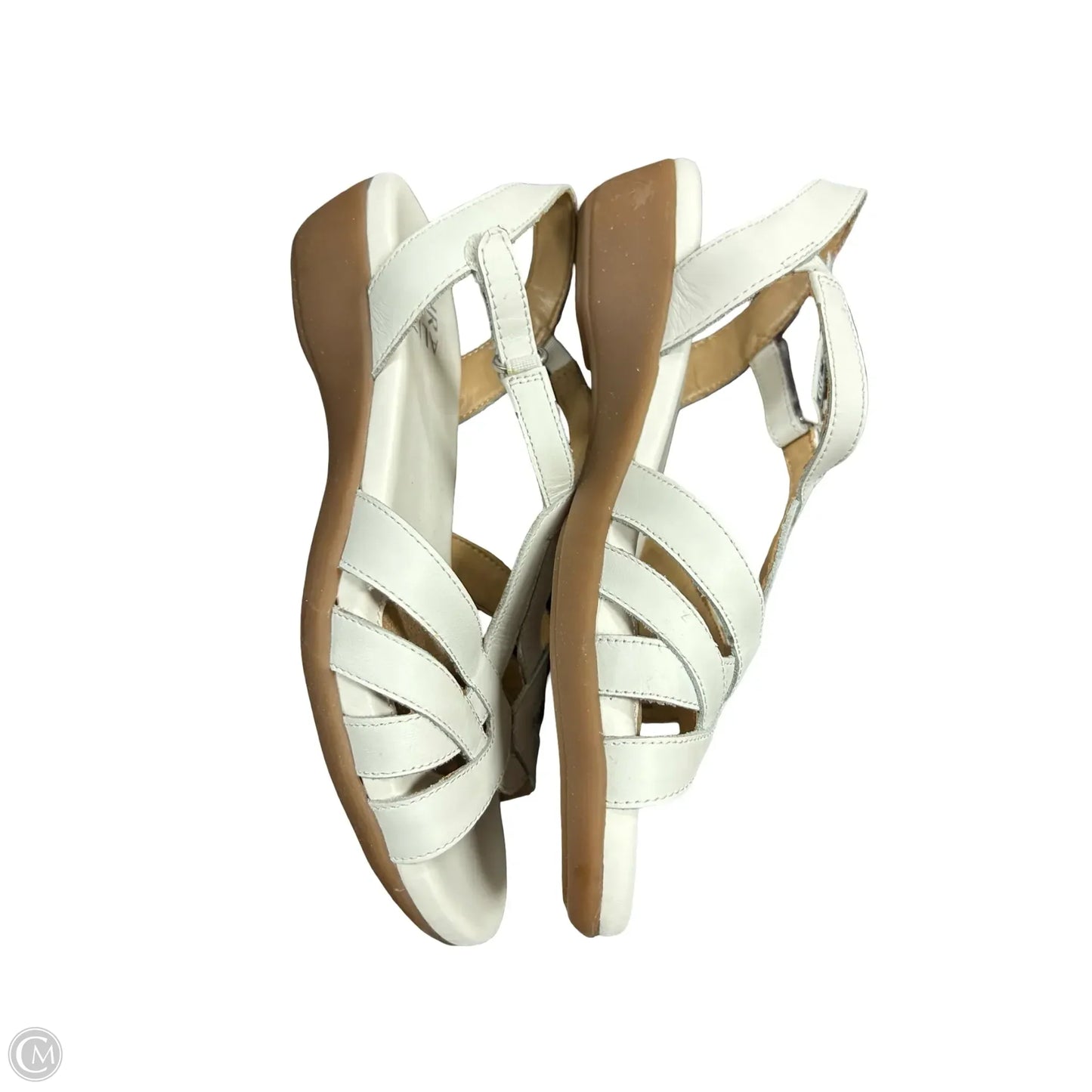 Sandals Flats By Naturalizer In White, Size: 6.5