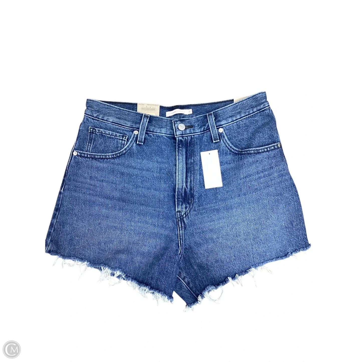 Shorts By Levis In Blue Denim, Size: 12