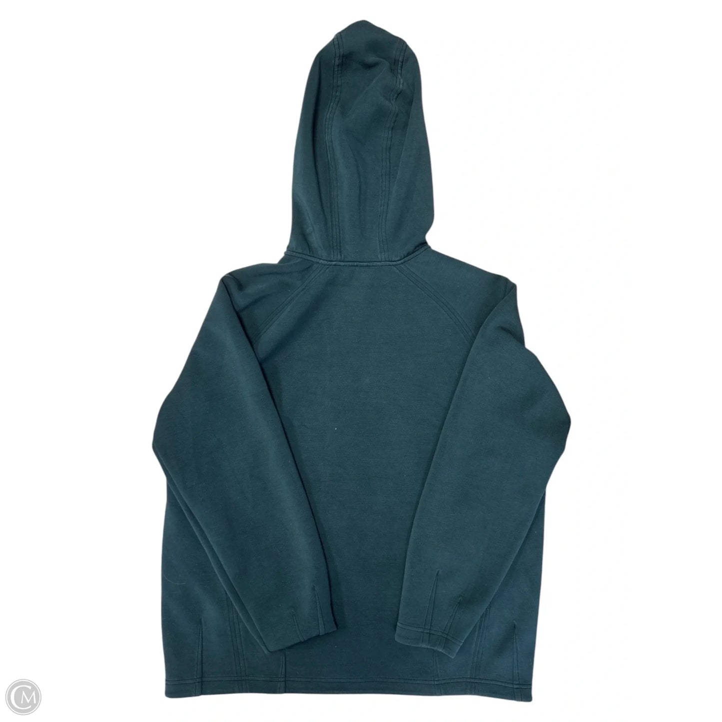 Athletic Sweatshirt Hoodie By Athleta In Teal, Size: L