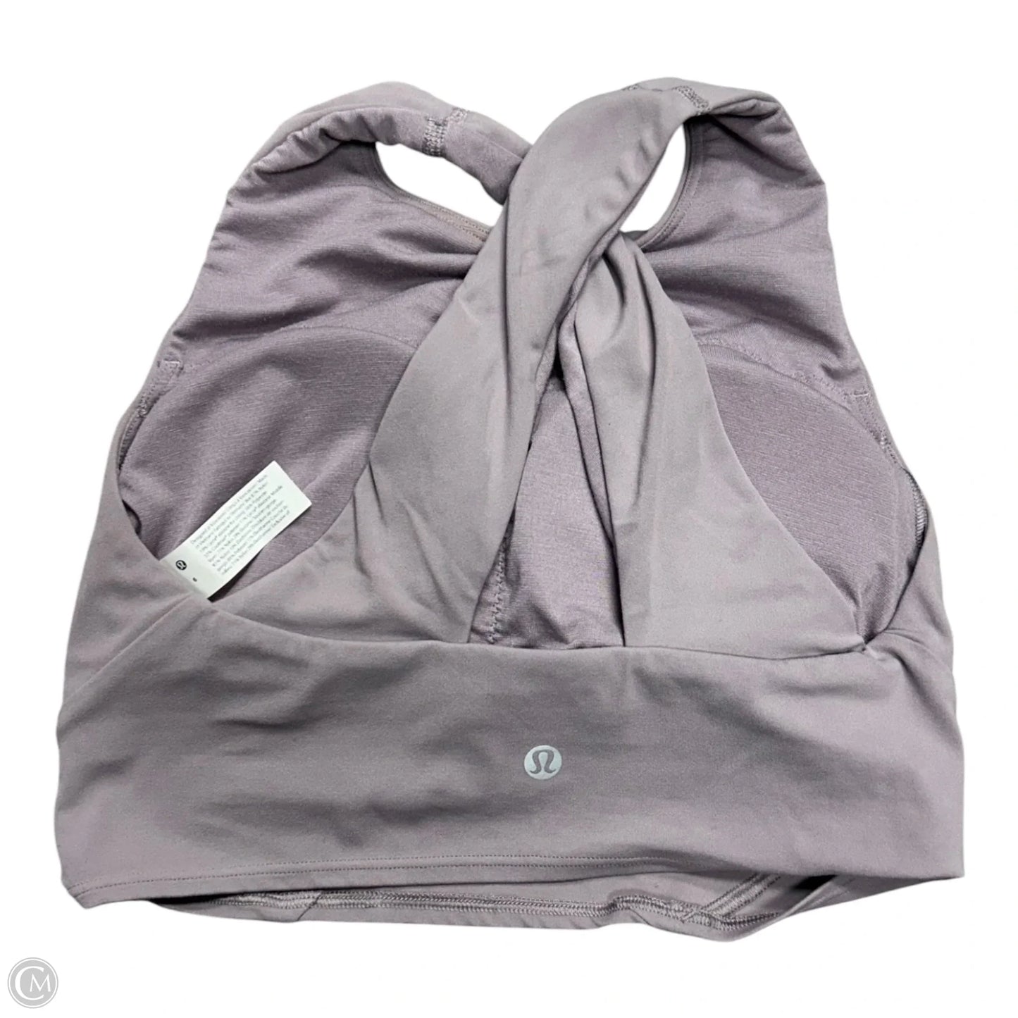 Athletic Bra By Lululemon In Purple, Size: 6