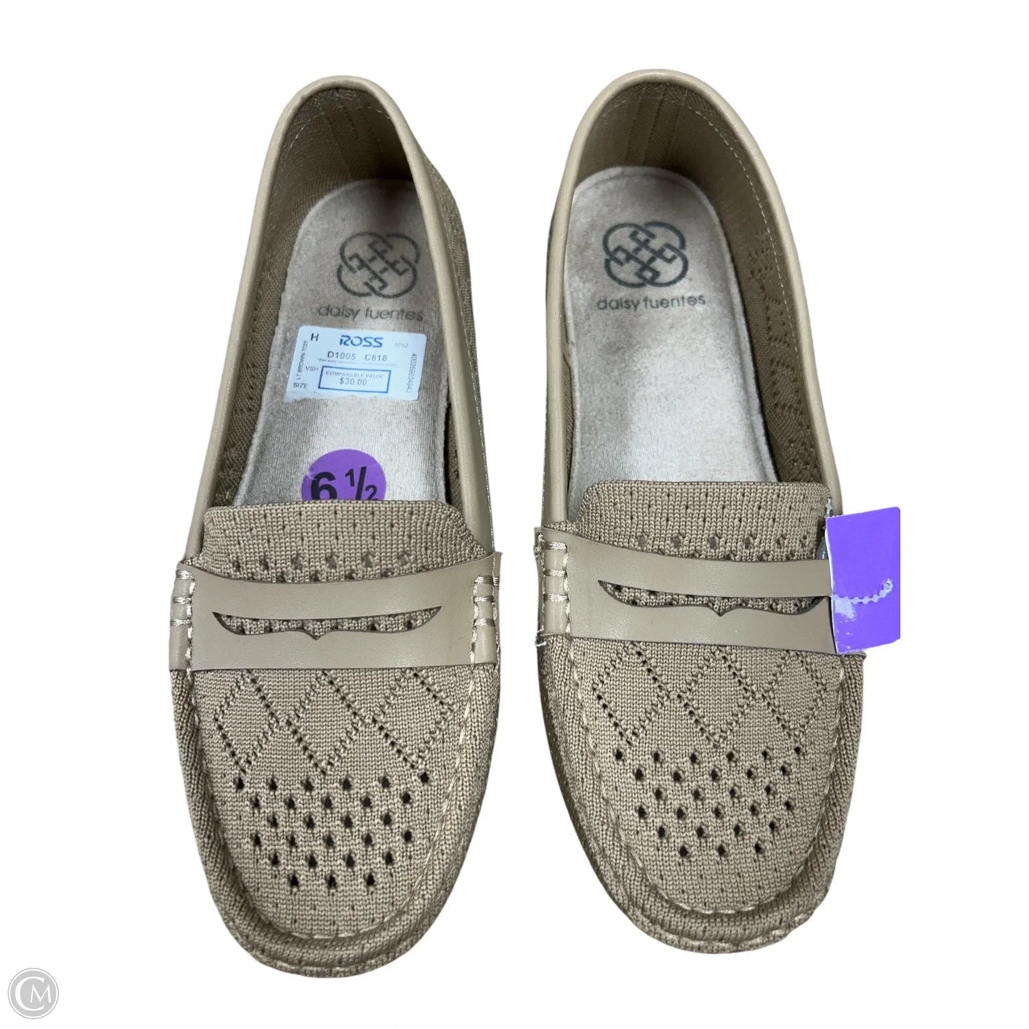 Shoes Flats By Daisy Fuentes In Brown, Size: 6.5