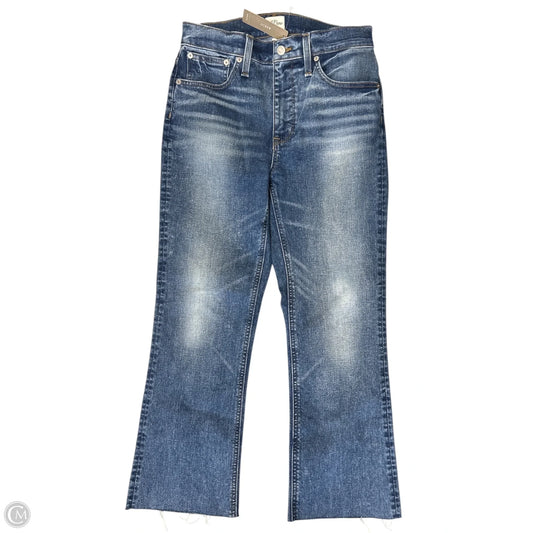 Jeans Straight By J. Crew In Blue Denim, Size: 6