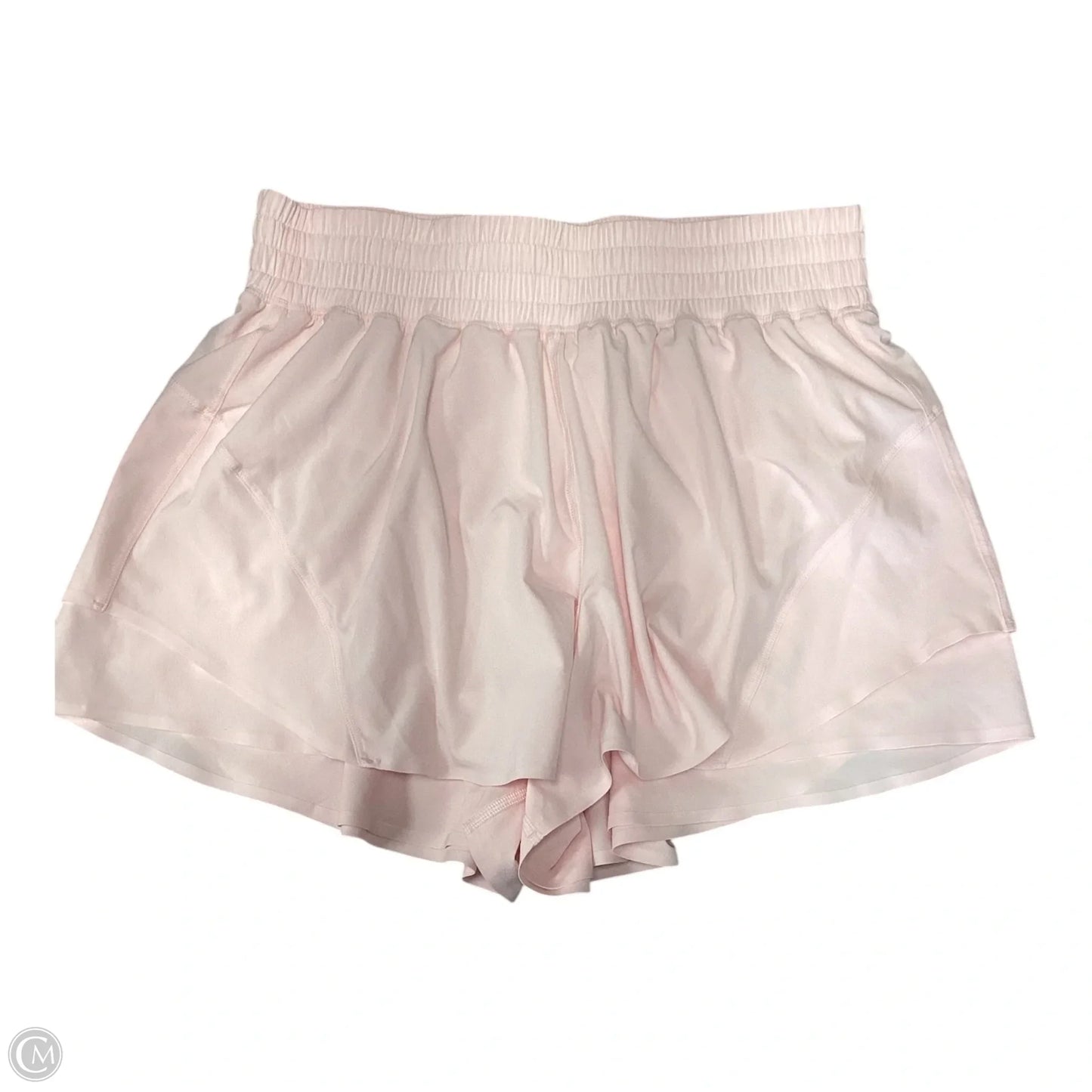 Athletic Shorts By Lululemon In Pink, Size: M