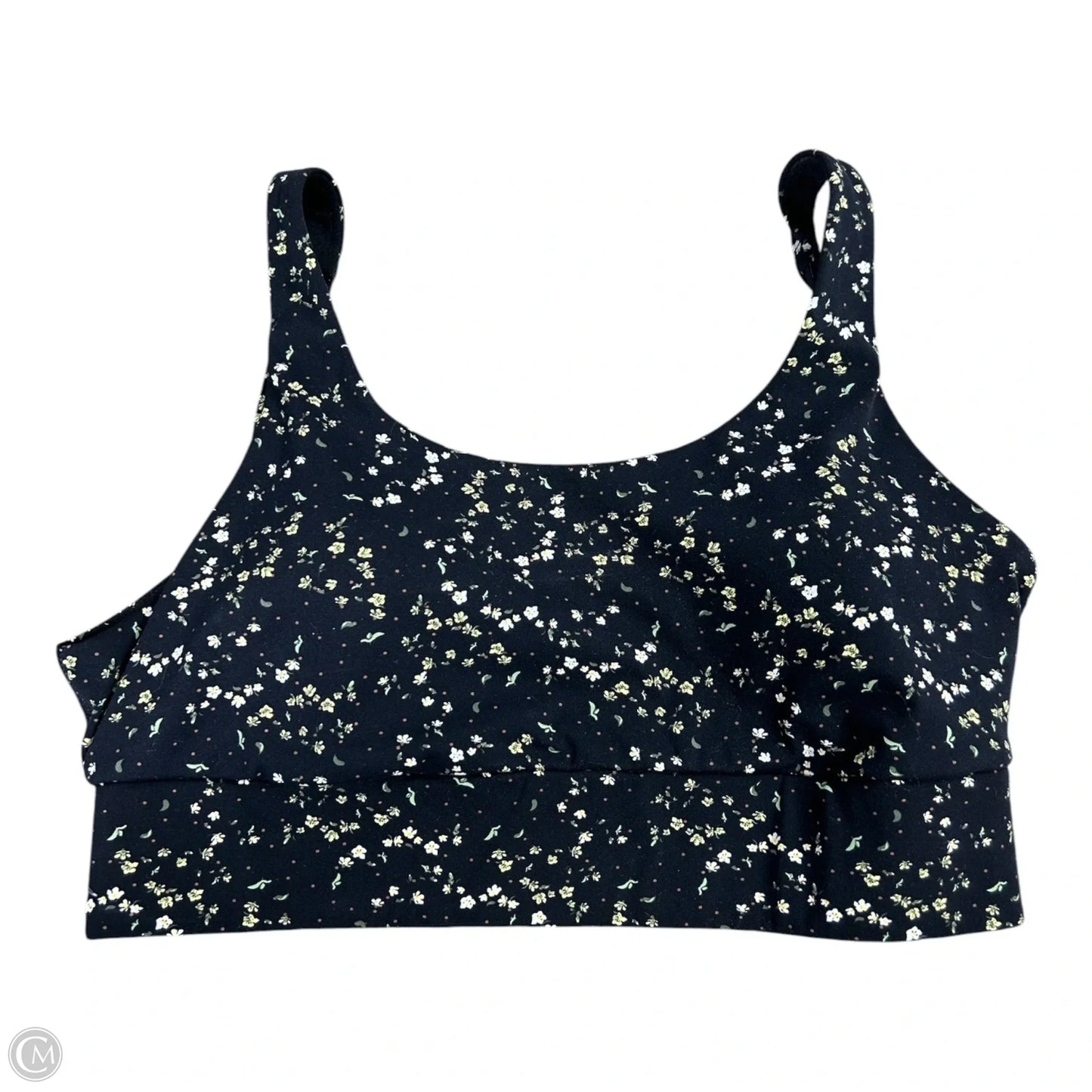 Athletic Bra By Clothes Mentor In Floral Print, Size: L