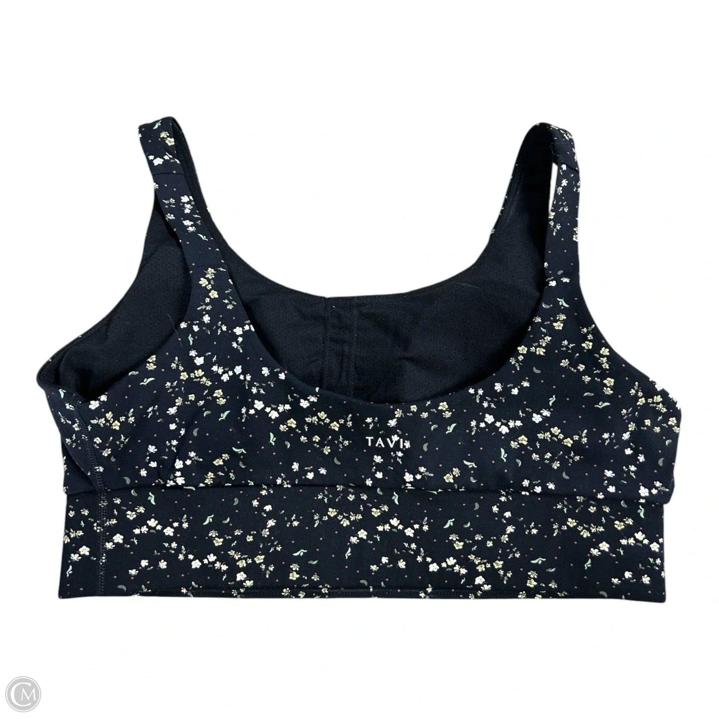 Athletic Bra By Clothes Mentor In Floral Print, Size: L