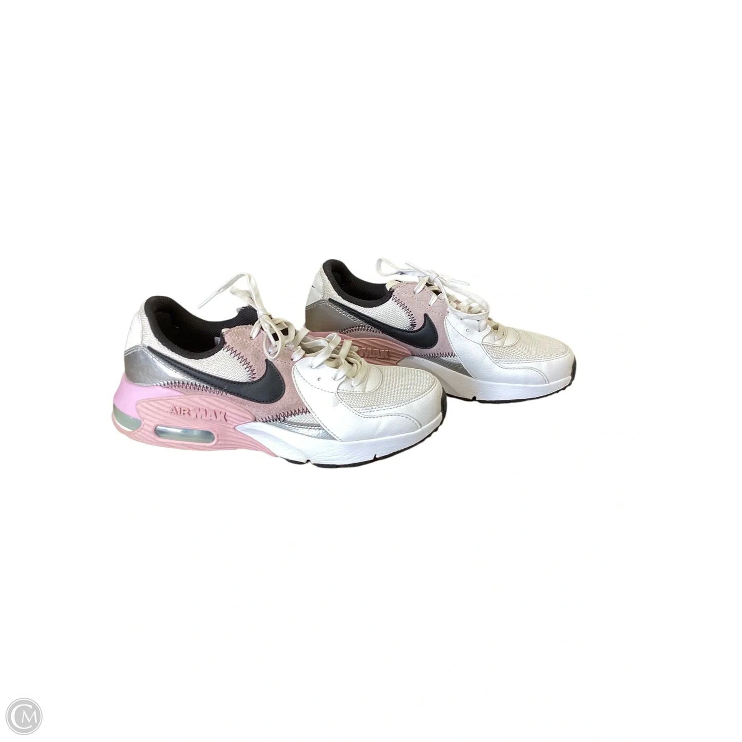 Shoes Sneakers By Nike In Pink & White, Size: 8.5