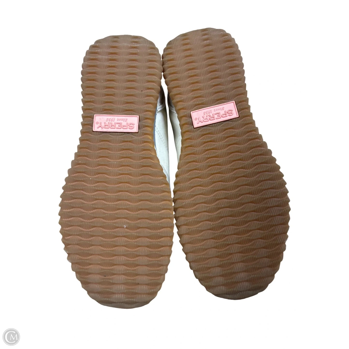 Shoes Sneakers By Sperry In Orange & Tan, Size: 7