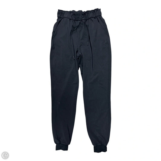 Athletic Pants By Lululemon In Black, Size: 4