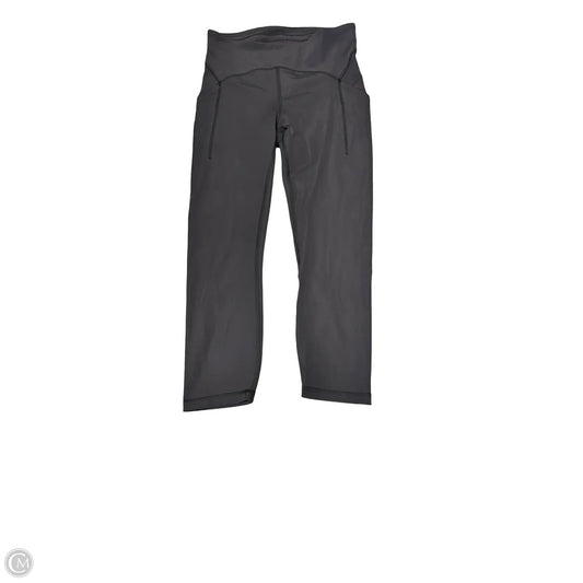 Athletic Leggings By Lululemon In Black, Size: 8