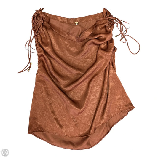 Top Sleeveless By Free People In Copper, Size: Xs