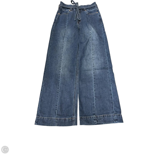 Jeans Wide Leg By Scotch & Soda In Blue Denim, Size: 6