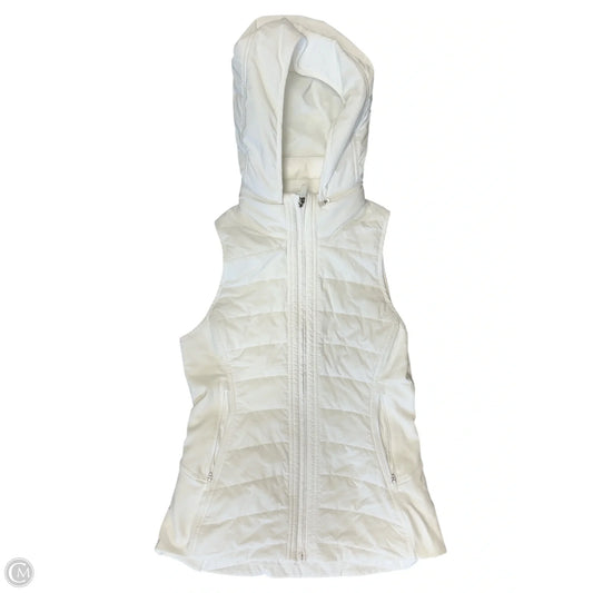Vest Puffer & Quilted By Lululemon In White, Size: 6